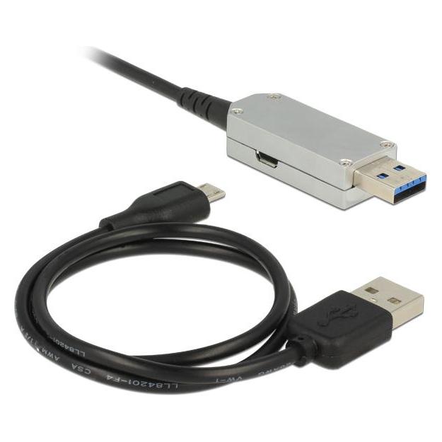 Delock USB3 Verlängerungskabel 20m (20 m, USB 2.0) (83739)