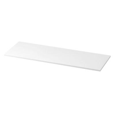 Abdeckplatte TOPAS LINE, für Regale und Schränke, B 1205 mm, weiß