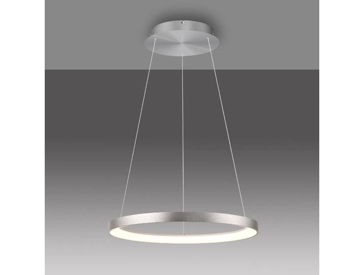 Suspension LED 57 x 40 x 57cm Argenté Fer / Aluminium, laqué Polycarbonate LED Module LED