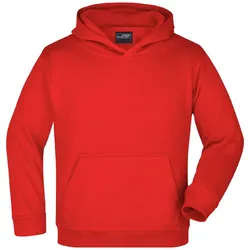Kinder Kapuzensweatshirt "JN047K" - S - red