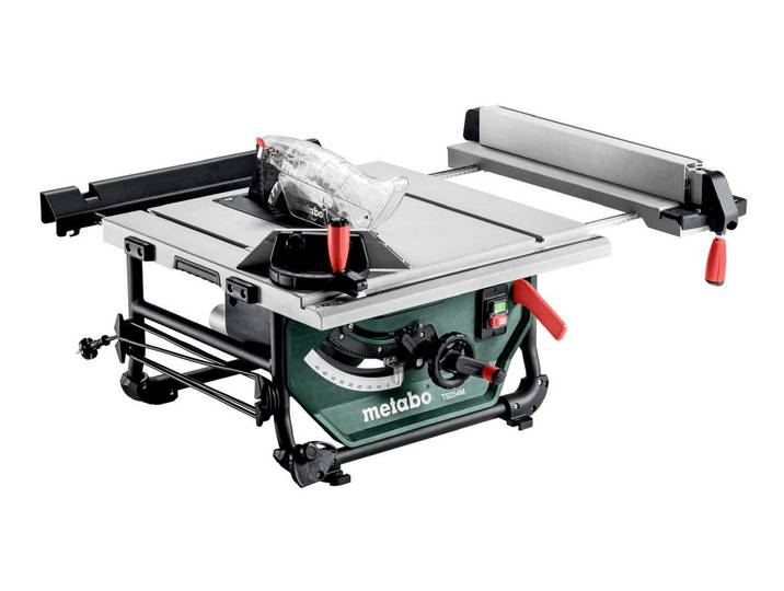 Tischkreissäge METABO TS 254 M , silber (grün, rot, silber), B:748mm H:334mm L:66,9mm, Sägemaschinen, Tischkreissäge
