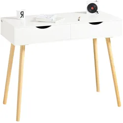 SoBuy, Schreibtisch, FWT40-WN (90 x 45 x 77 cm)