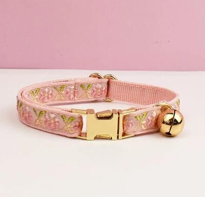 Uplifted Finds "Premium ""Classic Metal"" Adjustable Cat Collar cat Collar 01 s"