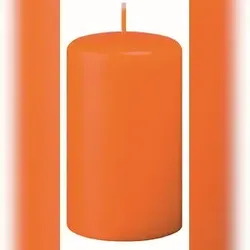 Kopschitz Kerzen Kerzen Stumpenkerzen Mandarin, 200 x 70 mm, 4 Stück