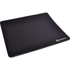 Sandberg Mauspad 520-05, schwarz, 260 x 220 mm, Stoff