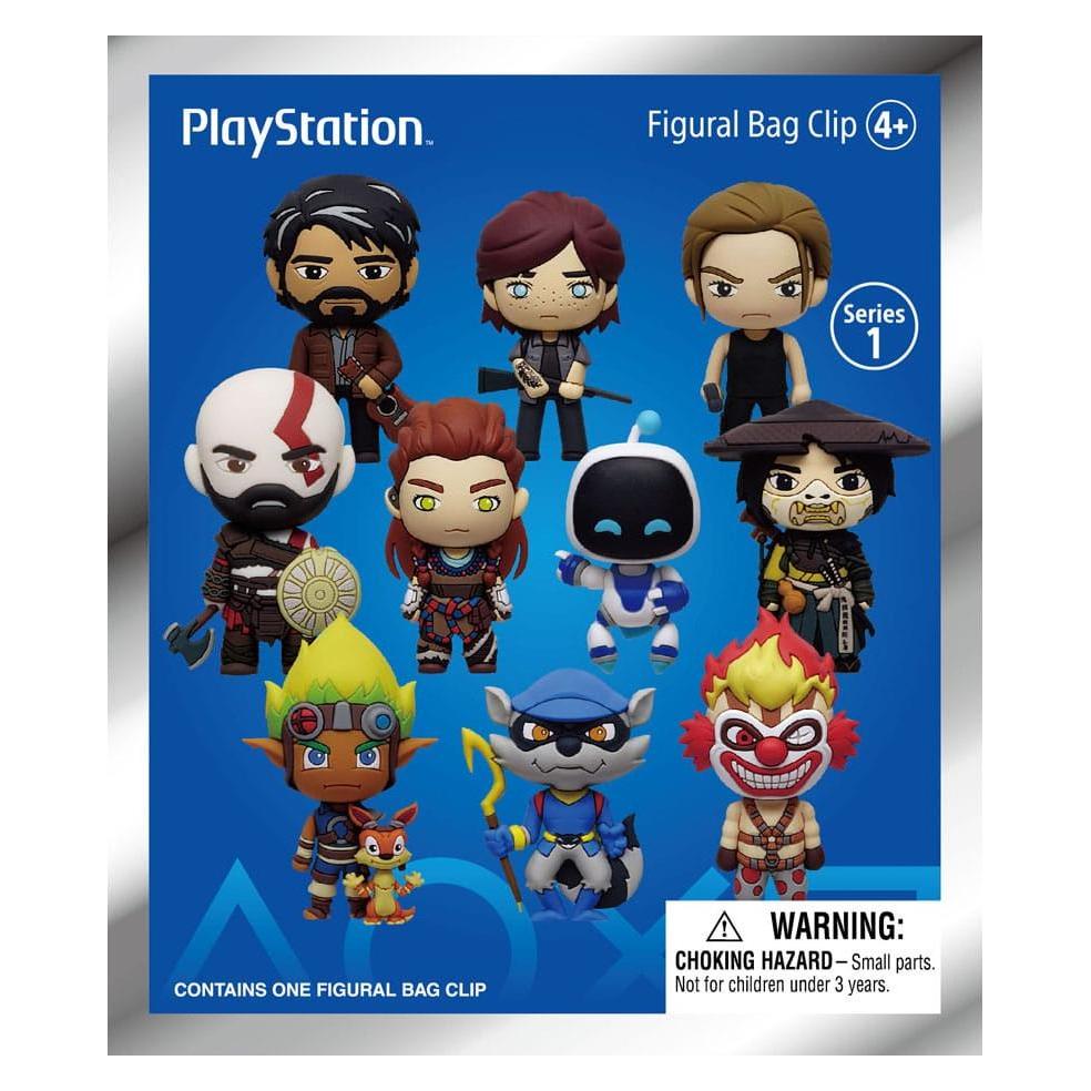 Monogram Int. Playstation 3D présentoir porte-clés sac à dos Série 1 (24) (Playstation Classic) (MNGM77800)