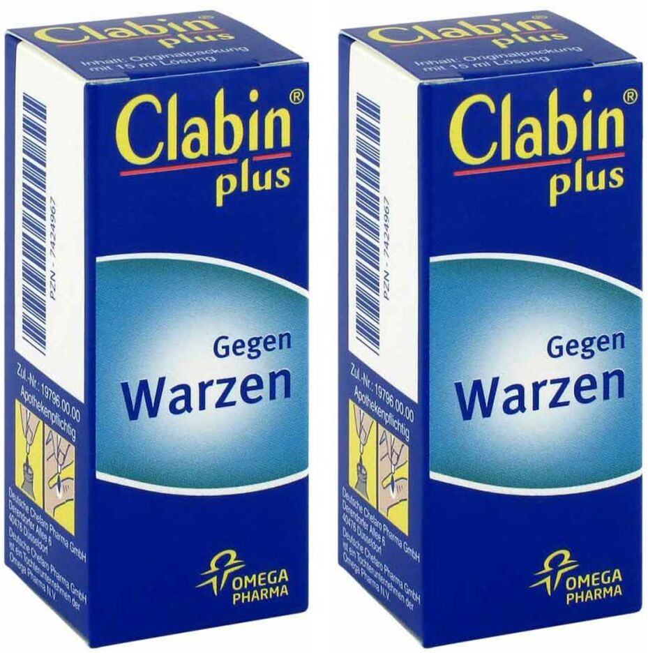 CLABIN PLUS - Lösung zur Behandlung von Warzen