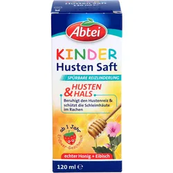 Abtei Kinder Husten Saft Eibisch und Honig 120 ML