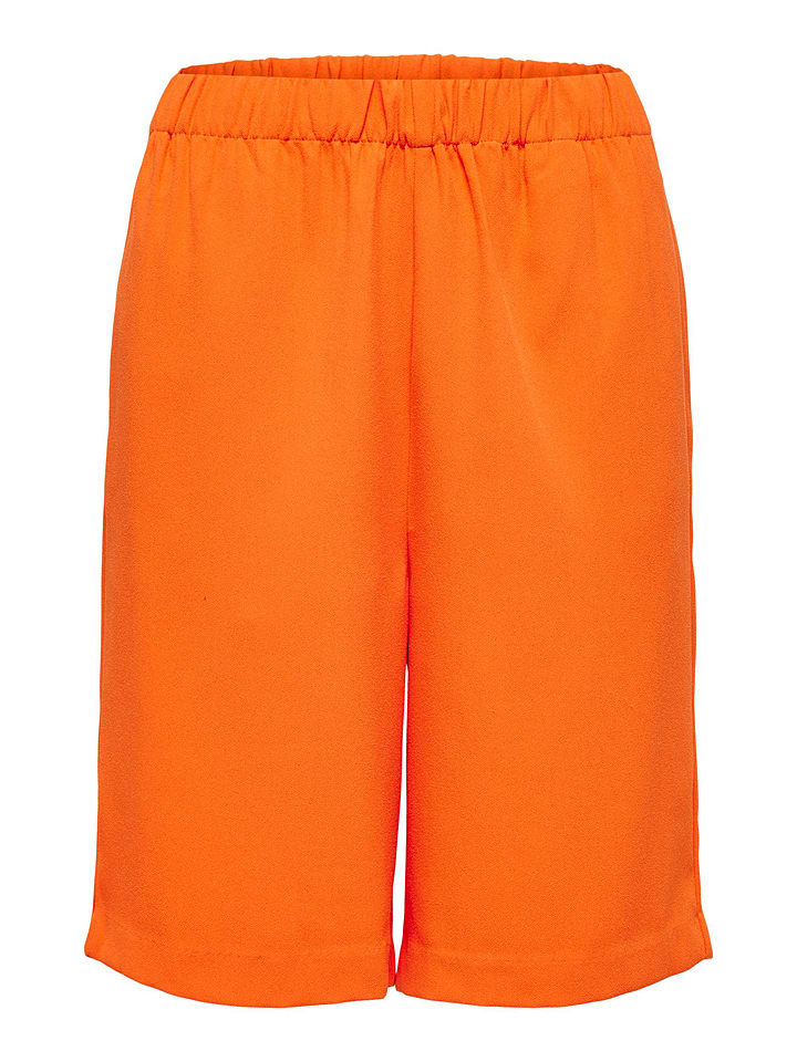 SELECTED FEMME Bermudas "Tinni" in Orange - 40