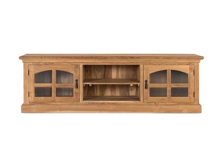 Meuble tv en bois de teck 180 cm