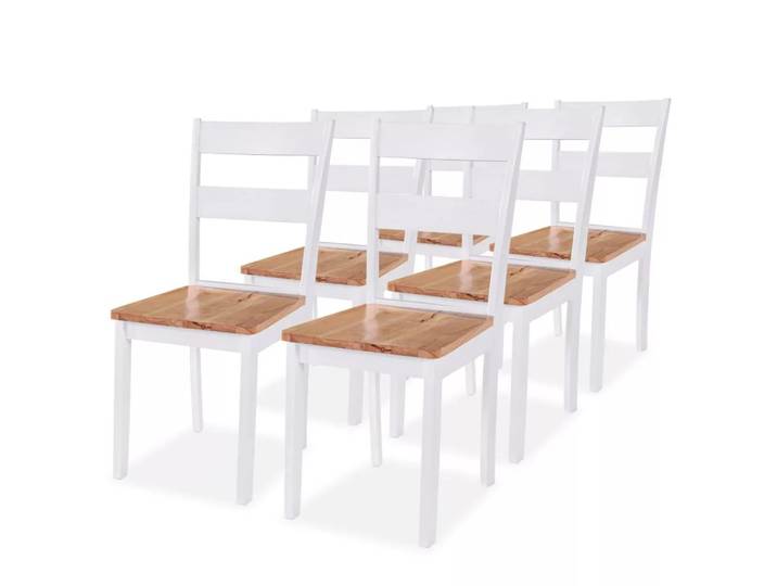 VidaXL - Holzstuhl holz, One Size, Weiss