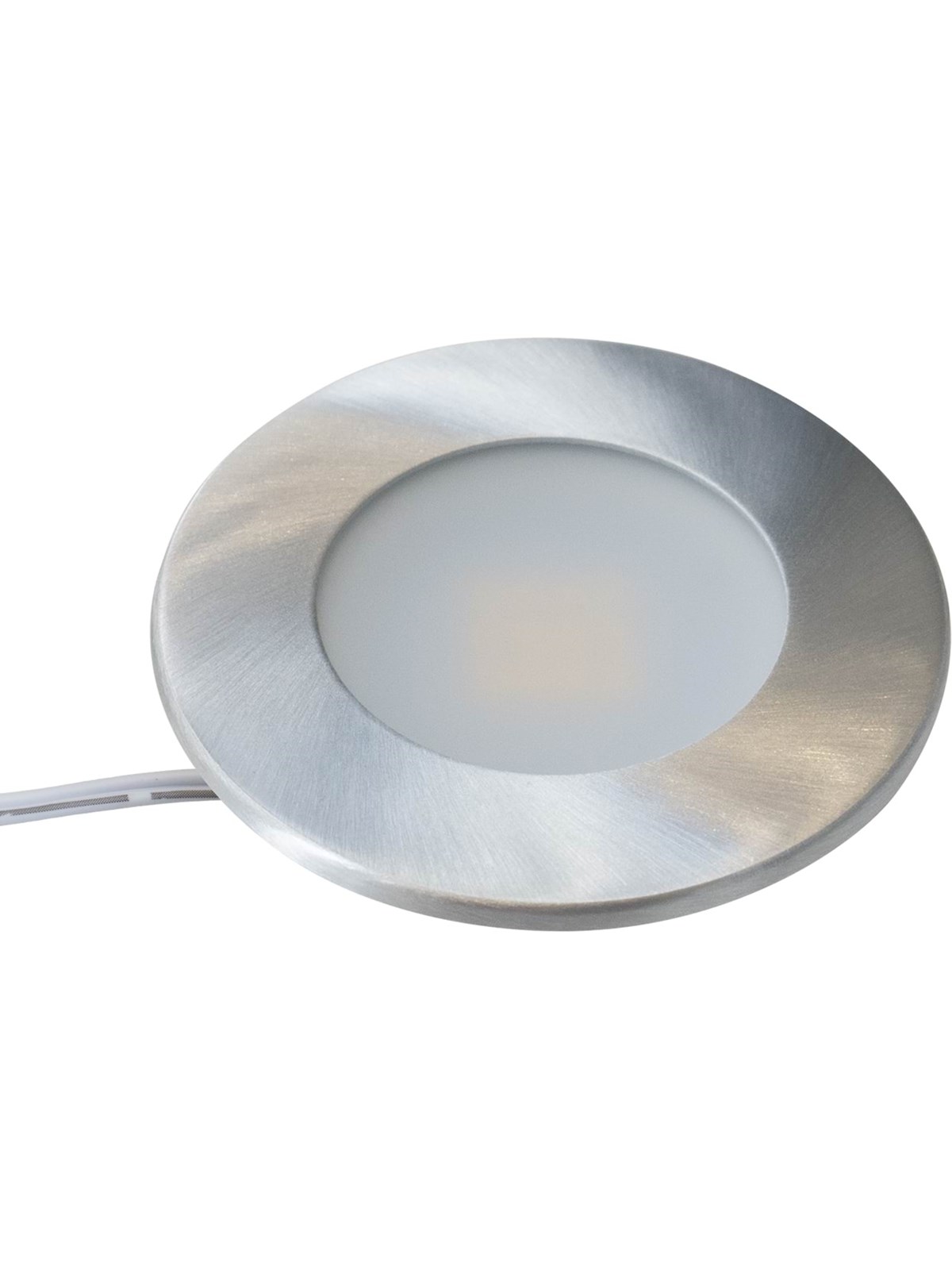 Nordtronic Alina cabinet lighting 350ma 2.2w 3000k 210lm brushed alu ru