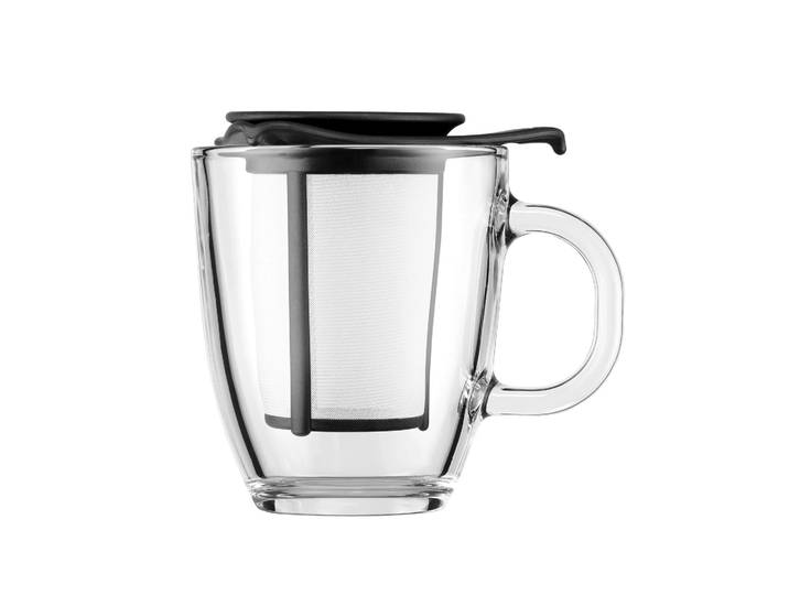Bodum Tasse à thé Yo-Yo avec filtre noir