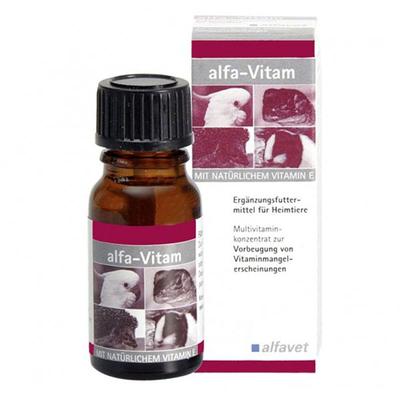 Alfa-Vitam Tropfen f.Heimtiere 10 ml