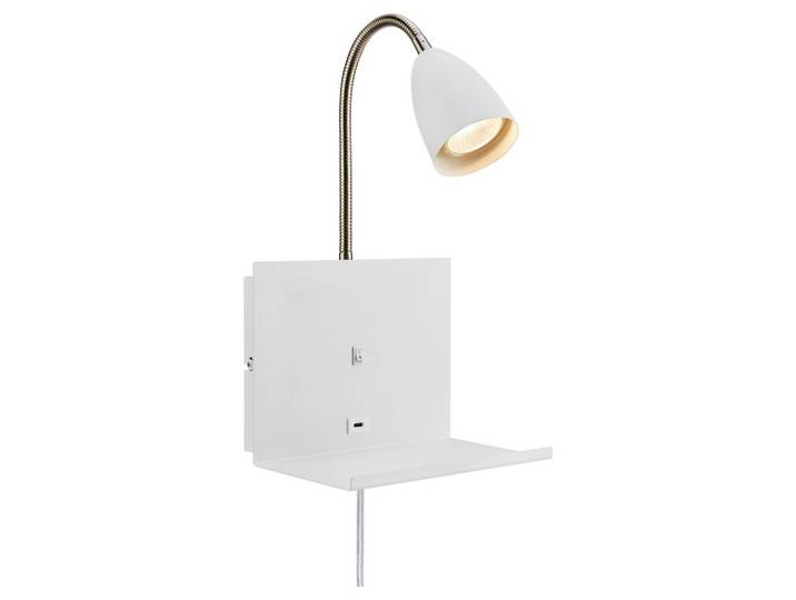 Wandleuchte Cuarto Weiß max. 7 Wattt Wandlampe