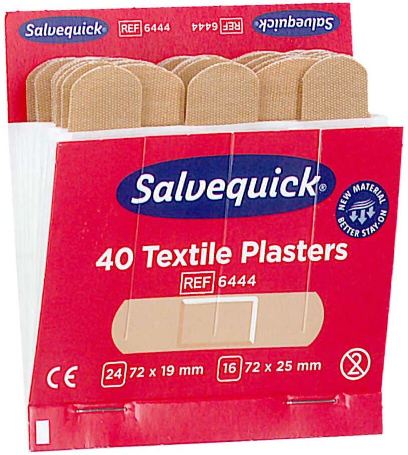 Salvequick Pflasterstrips elastisch Refill 6444