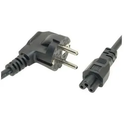 Cisco Ac Power Cord Type C5 Europe (2 m), Stromkabel, Schwarz