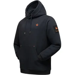 STONE HARBOUR Herren Sweater stylischer Hoodie im Oversize-Look Bodo Shain