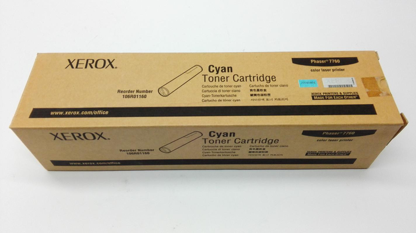 Xerox Toner Cartridge 106R1160 PH7760 Cyaan
