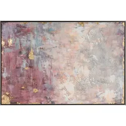 Keilrahmenbild ABSTRAKT (LB 82,50x122,50 cm) - bunt - LB 82,50x122,50 cm