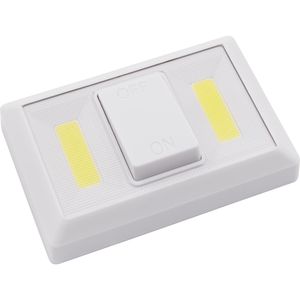 Böttcher-AG LED-Unterbauleuchte LED, tageslichtweiß, mit Batterie, Magnet & Schalter, Länge: 11,2 cm