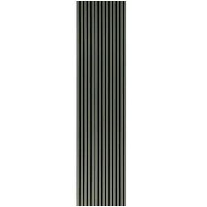 Kosche Akustikpaneel DecoLine, salbei, 240 x 56,1 x 1,9 cm, mit schwarzem Filz, , Stück