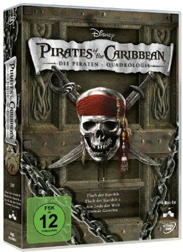 Gore Verbinski - Pirates of the Caribbean - Die Piraten-Quadrologie [4 DVDs] - Preis vom 08.10.2026 07:26:42 h