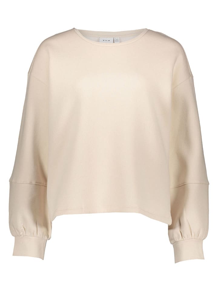 Vila Sweatshirt in Beige - XS