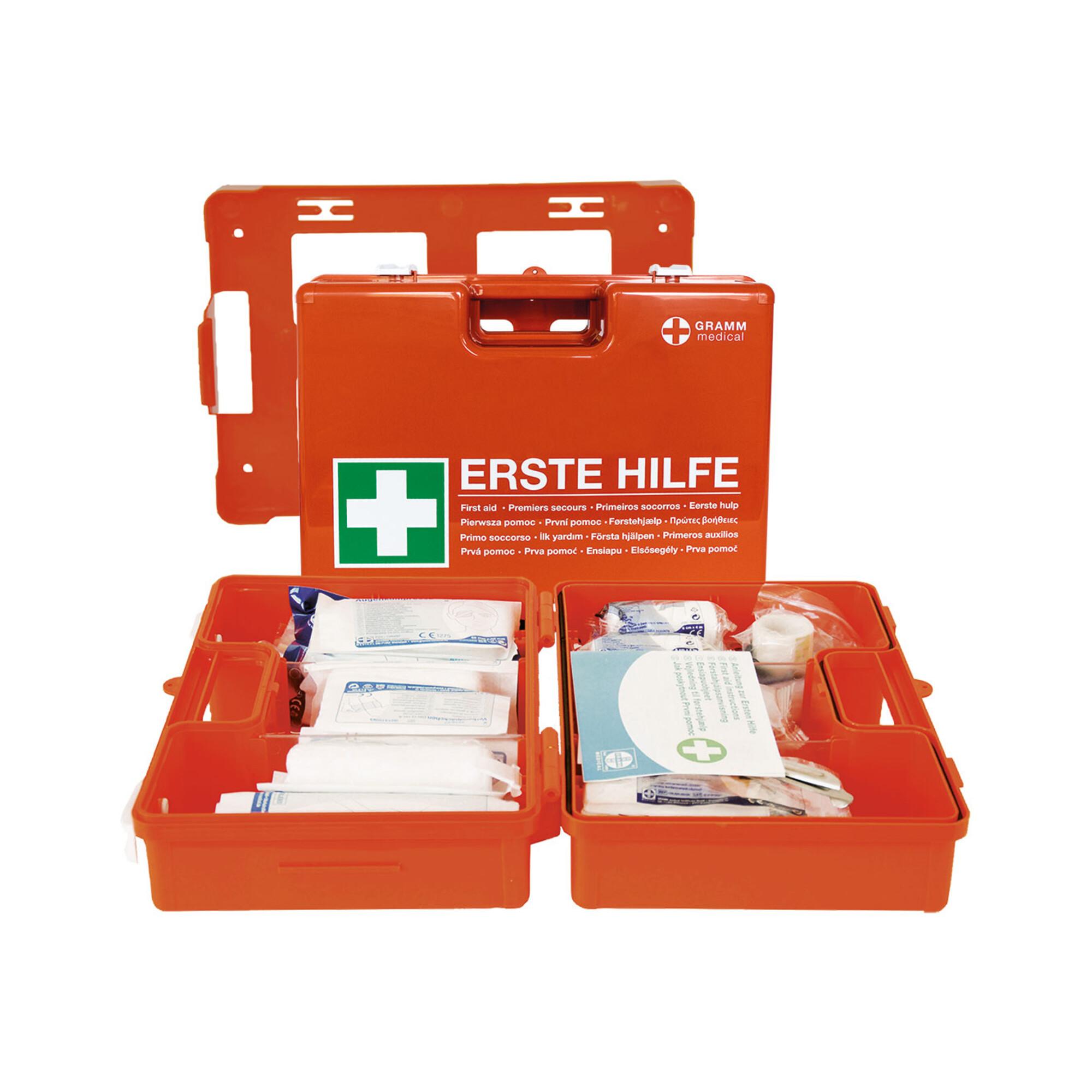 Gramm Medical Verbandkoffer DOMINO, leer, diverse Sprachen (400.035.00210)