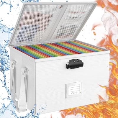 no Fireproof Document Box File Organizer - N/A