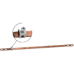 Schneider Electric LVS04201 PrismaSeT-P, Linergy TB, Erdungsschiene, Querschnitt 12x3mm,Klemmen 1x16-35mm2,Länge=450mm