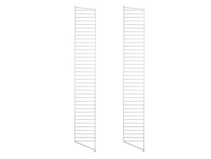 String - Bodenleiter für String Regal 200 x 30 cm (2er Set), beige