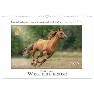 Faszination Westernpferde (Wandkalender 2026 DIN A3 quer), CALVENDO Monatskalender