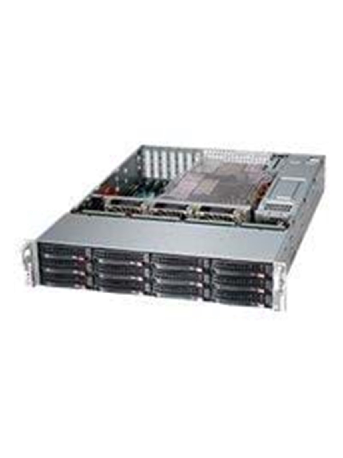 Supermicro SC826 BE1C-R920LPB - Gehäuse - Server (Rack) - Schwarz