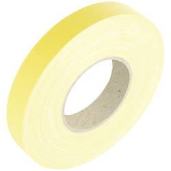 Cimco 162069 162069 Gewebeklebeband Gelb (L x B) 50 m x 25 mm 1 St.