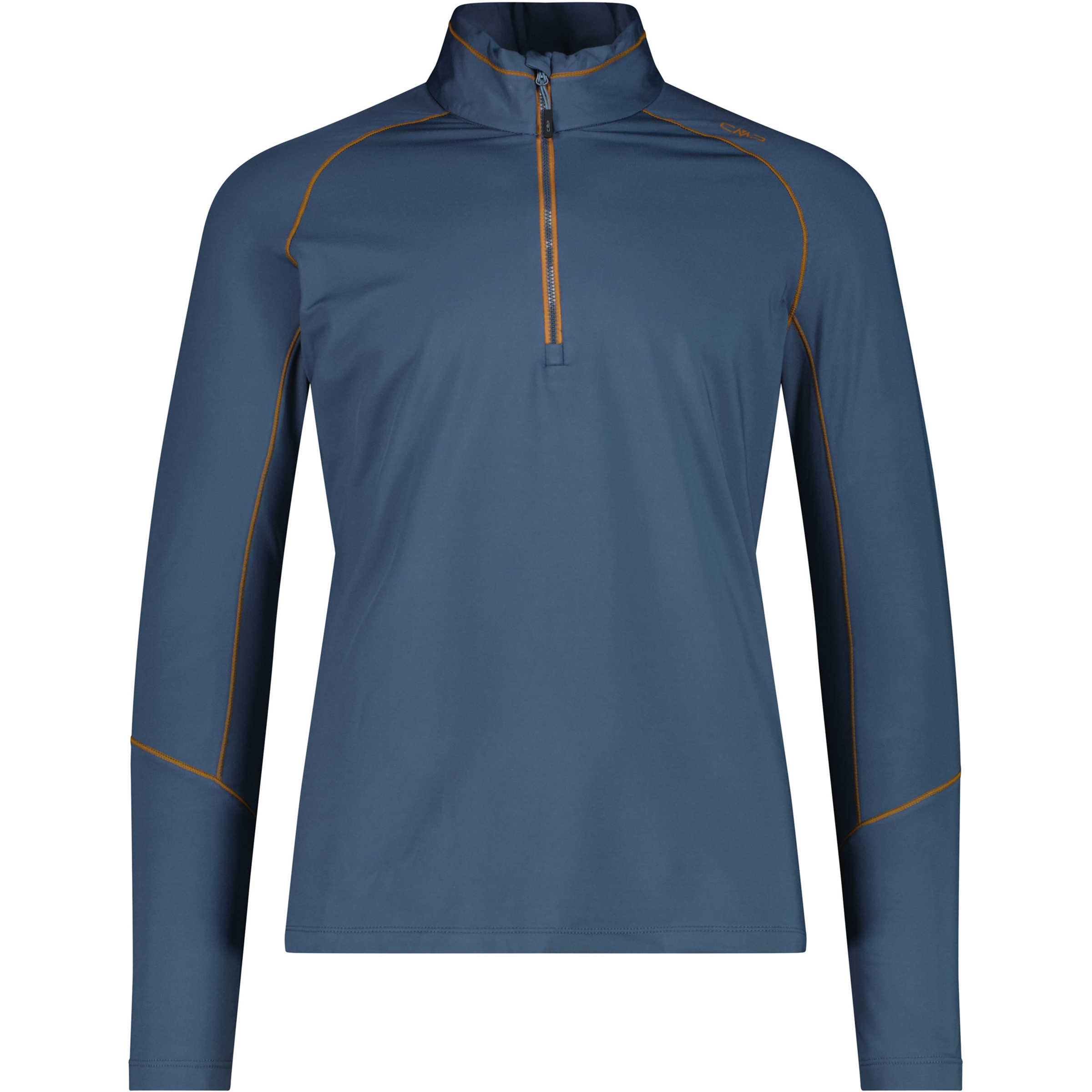 CMP Sweat Herren Longsleeves blau Größe S Trekking Elastisch