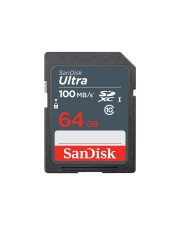 SanDisk Ultra 64 GB SDXC Mem Card 100MB/s (SDSDUNR-064G-GN3IN)