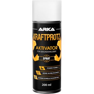 Kraftprotz Sekundenkleber-Aktivator KPA200G, Spray, Aushärtung in 1-4 Sekunden, 200 ml