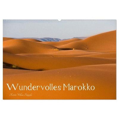 Wundervolles Marokko (Wandkalender 2027 DIN A2 quer), CALVENDO Monatskalender