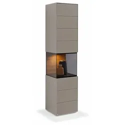Musterring Vitrine Q-Media 2.0 Holz Grau Fango