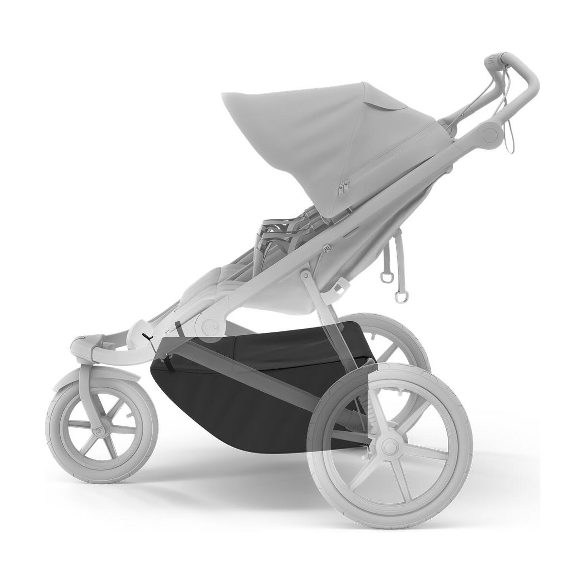 Thule Urban Glide Double Stroller Extended Cargo Basket black (20110779-20110779)
