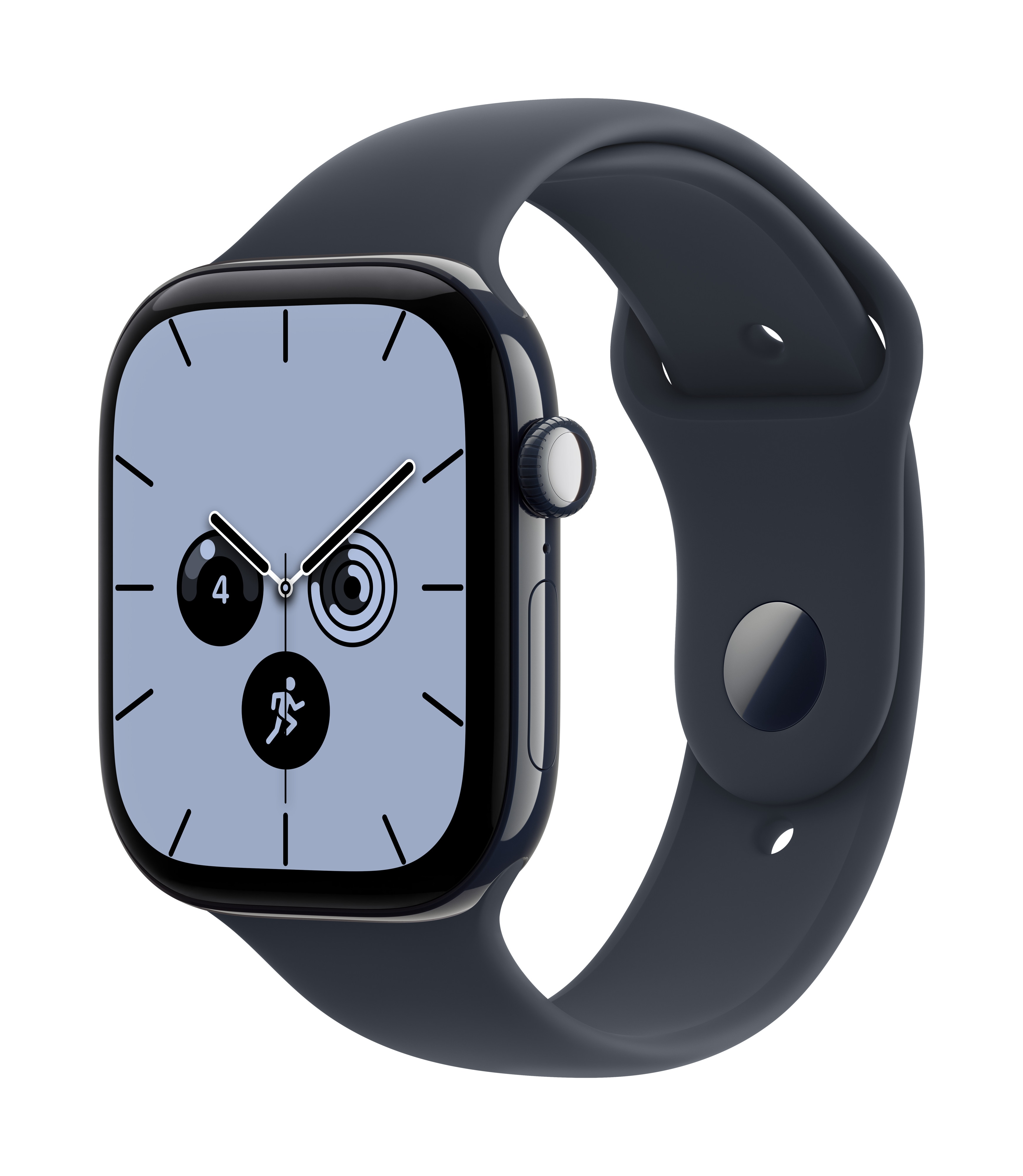 Apple Watch Series 12 GPS + Cellular 46mm Night Blue Ceramic Case with Navy Blue Sport Band - S/M MJH34ZR/A