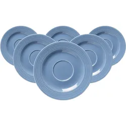 Ritzenhoff & Breker Levi Kaffeeuntertassen, Untertasse, Blau