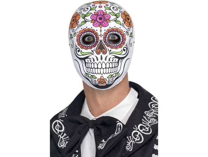 Smiffys Se±or Bones Mask, White