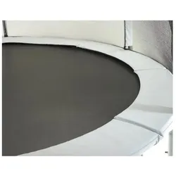 Kangui Trampolin MAXI ECO Ø 300 cm Grau - Netz, Leiter, Schutzhülle (300 cm)