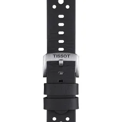 Tissot T852046810 Uhrenarmband 22 mm Leder Schwarz