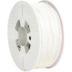 Verbatim Filament (PLA, 1000 g, 2.85 mm), Filament, Weiss