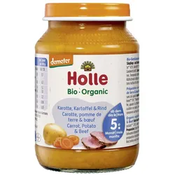 Glas - Demeter Karotten, Kartoffeln & Rind