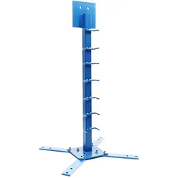 Wiltec, Schraubstock + Zwinge, Ständer Biegemaschine Sickenmaschine Bördermaschine Standfuss Halterung (810 mm)