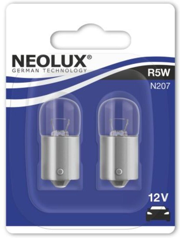 Glühlampe Sekundär NEOLUX R5W 12V/5W, 2 Stück